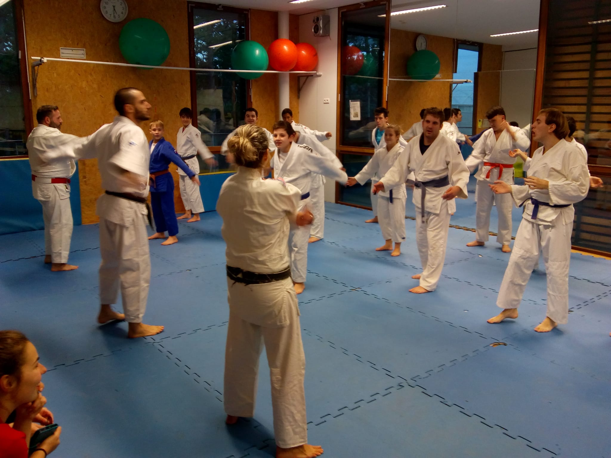 Entrenamiento de Judo para niños con necesidades educativas especiales 17-12-19